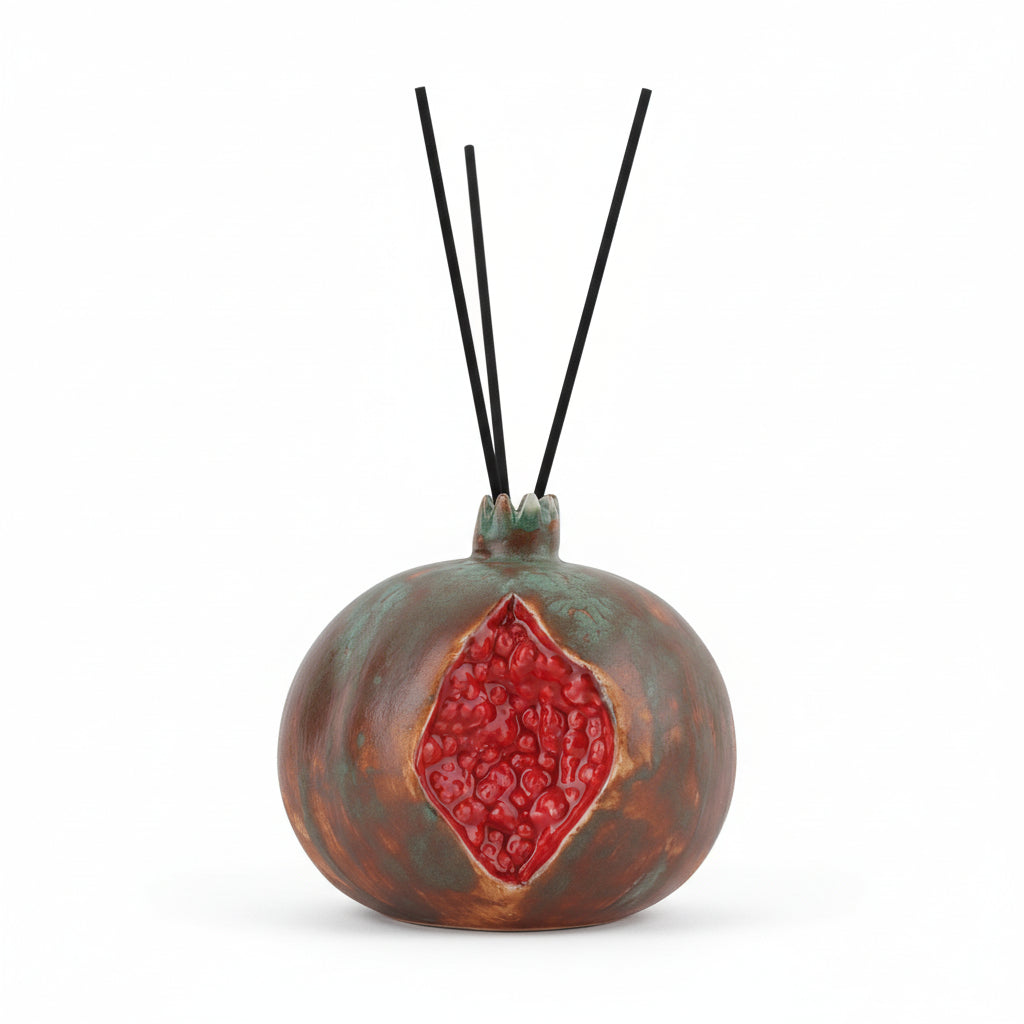 Nar Figürlü Dekoratif Oda Kokusu – Bereket Temalı Şık Tasarım